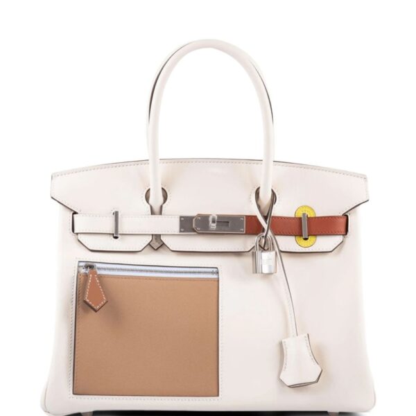 Hermès Pre-Owned 2023 Birkin 30 Colormatic Swift palladium-hardware Limited Edition handbag